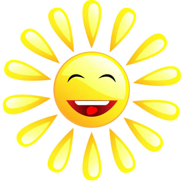 Солнце нарисованное