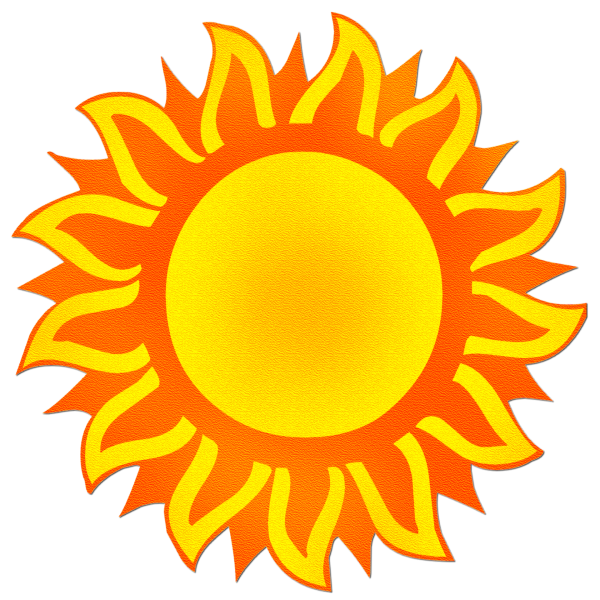 Солнце нарисованное