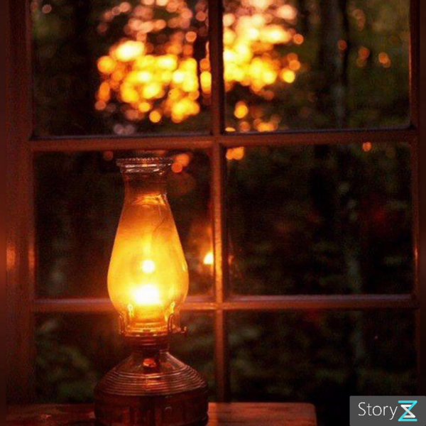 Уютная лампа