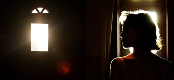 Луч солнца в окне