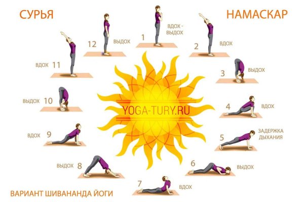 Сурья-Намаскар комплекс упражнений йоги