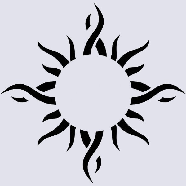 Солнце эскиз