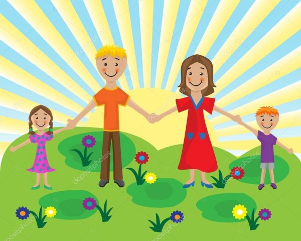 Лето с семьёй в садик