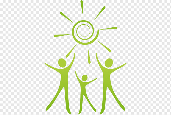 Символ семьи на прозрачном фоне