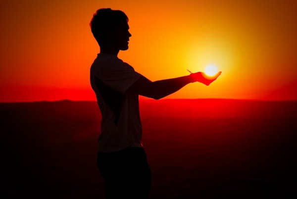 Сердечко из рук