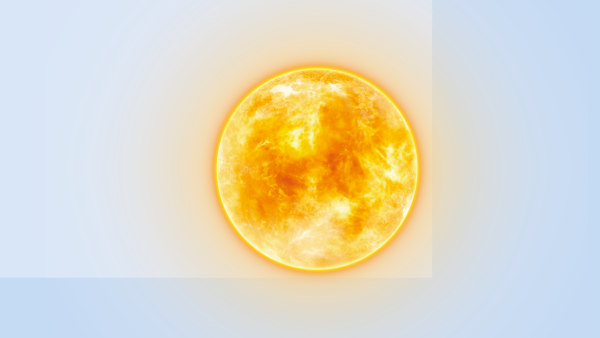 Солнце без фона