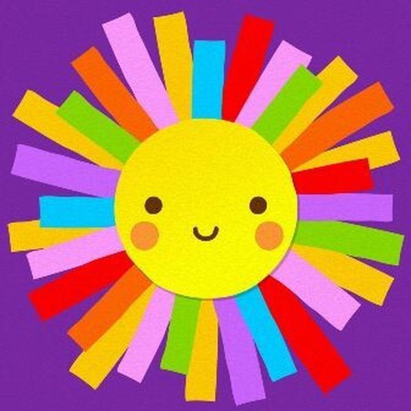 Солнце улыбка