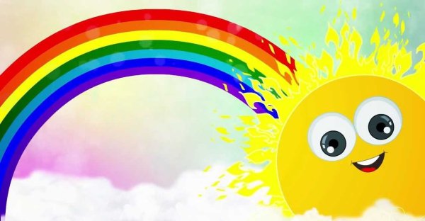 Солнышко цветное