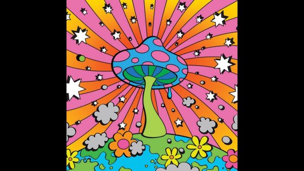 Яркие краски анимация