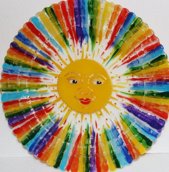 Радуга и солнце