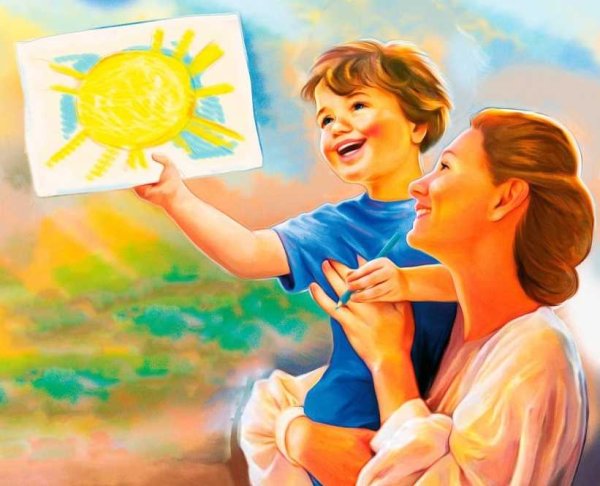 Пусть всегда будет небо рисунки детей