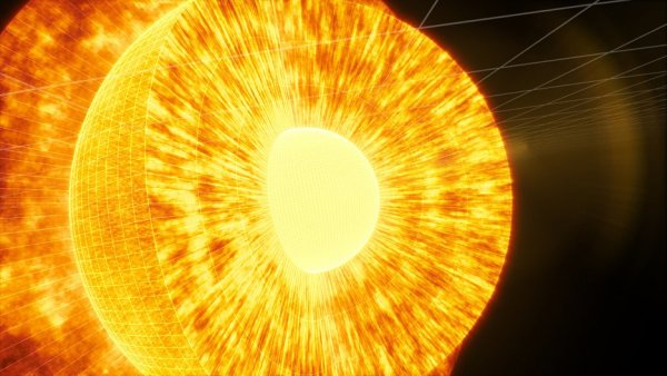 Солнечное ядро солнца