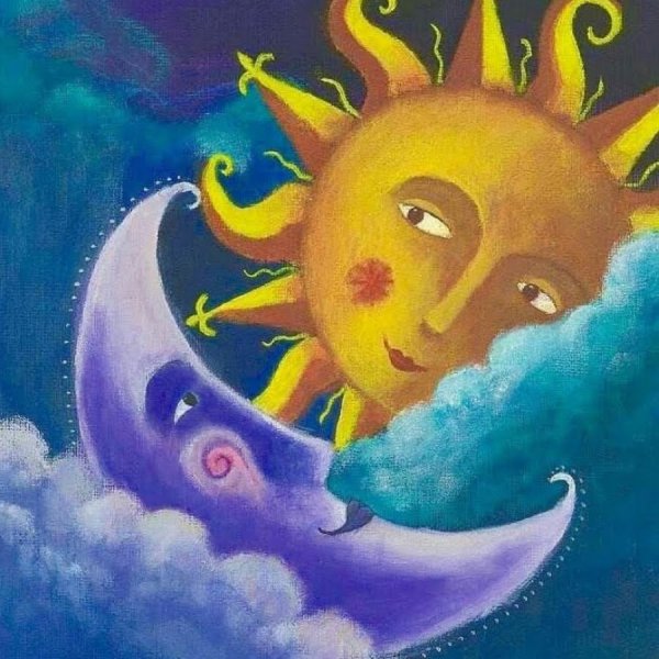 Холодные тона в рисовании для детей