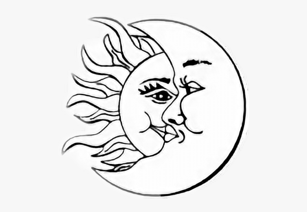 Постеры солнце и Луна обои