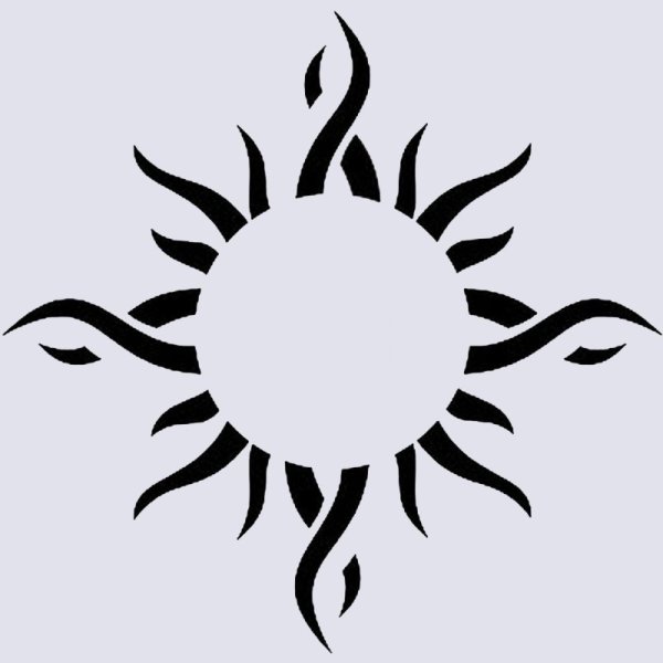 Тату солнце эскизы