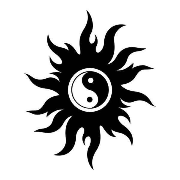 Тату солнце эскизы