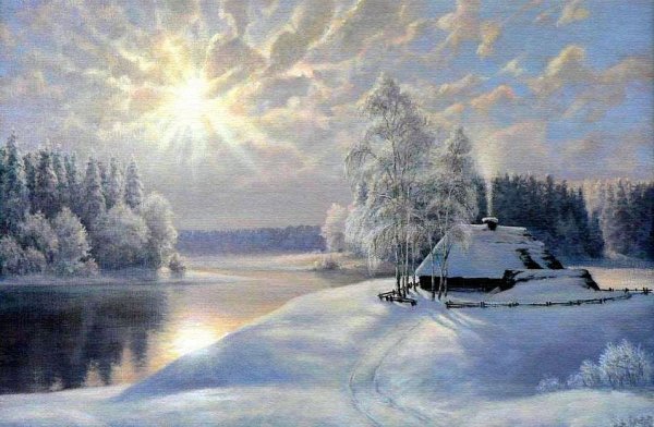 Мороз и солнце живопись