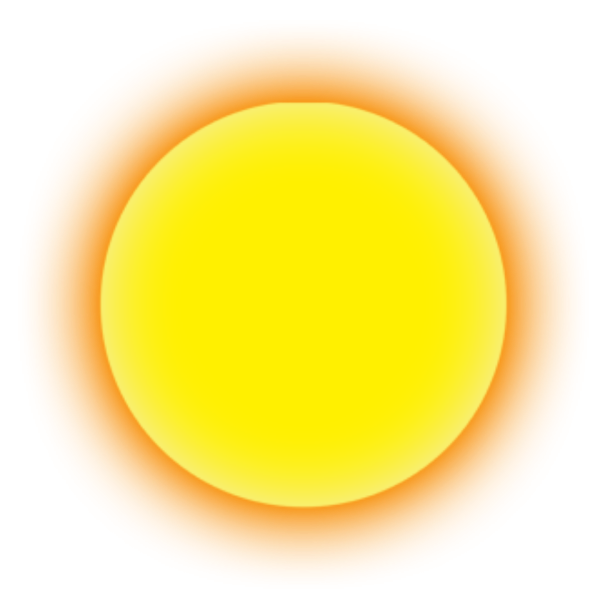 Солнце круглое