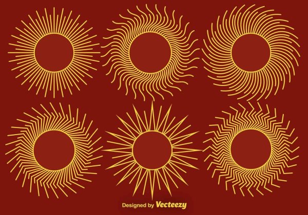 Орнамент солнце