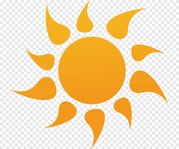 Стилизованное изображение солнца