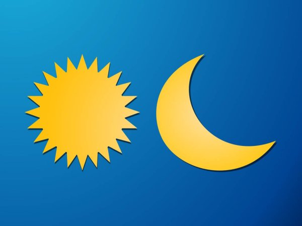 Солнце и месяц