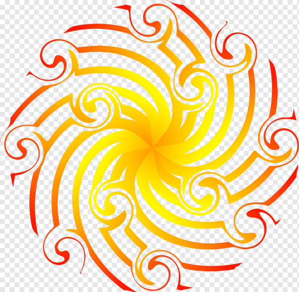 Солнце стилизация