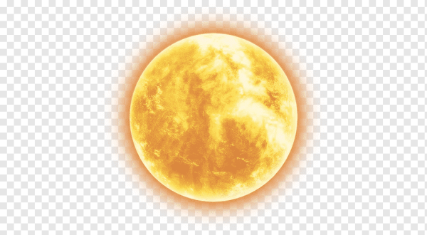 Солнце без фона