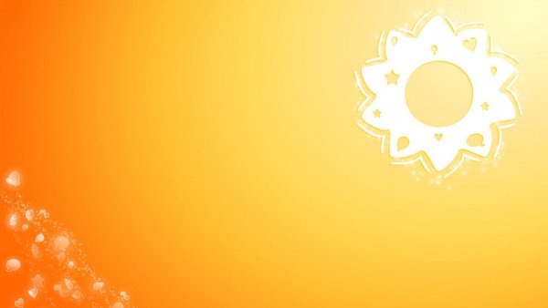 Солнечный фон