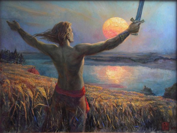 Поклоняются солнцу