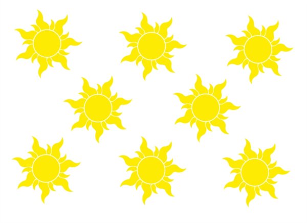 Солнышко для вырезания
