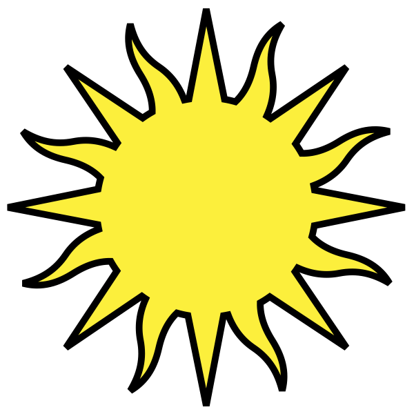 Желтое солнце