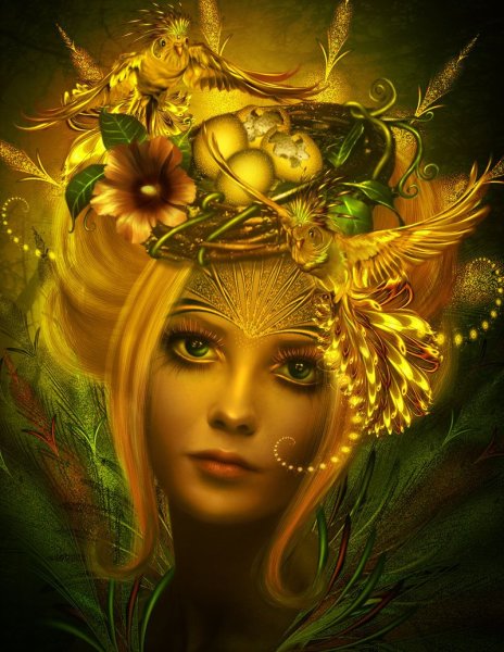 Сказочная девушка