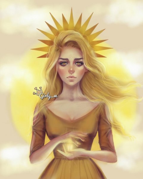 Солнце в виде человека