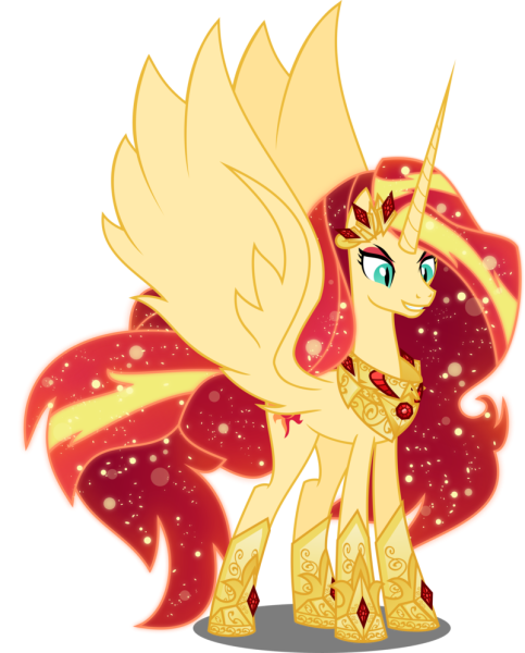 Принцесса Сансет Шиммер Аликорн