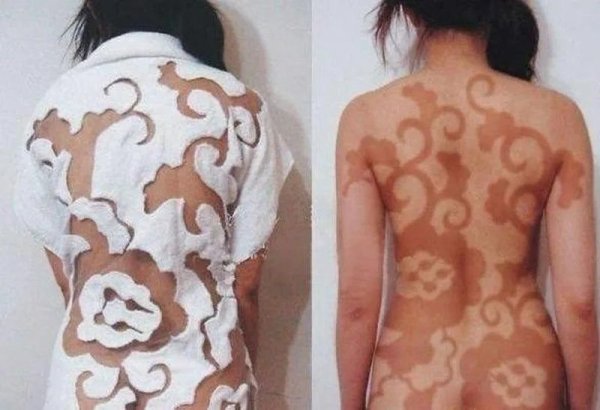 Загар карикатура