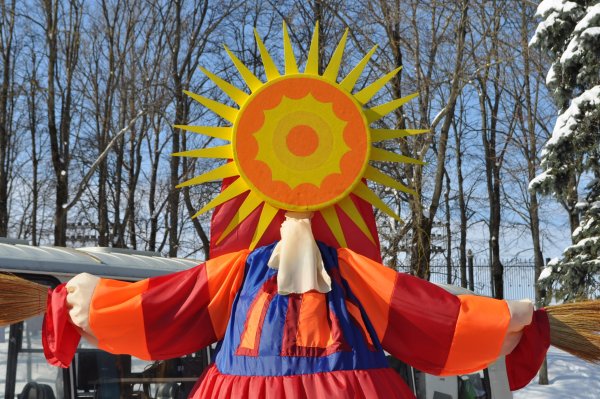 Солнце на Масленицу