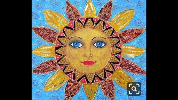 Солнце блин на Масленицу