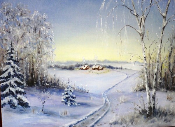 Мороз и солнце живопись