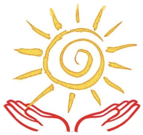 Солнце в ладошках логотип