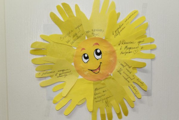 Солнышко на ладошке
