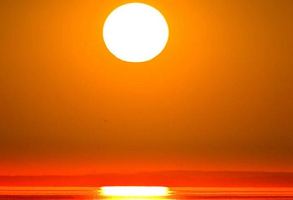 Жаркое солнце