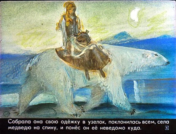 Сказка на Запад от солнца от Луны Норвежские сказки Восток