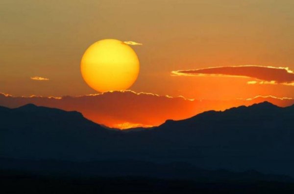 Красивое изображение солнца