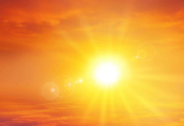 Солнце жара