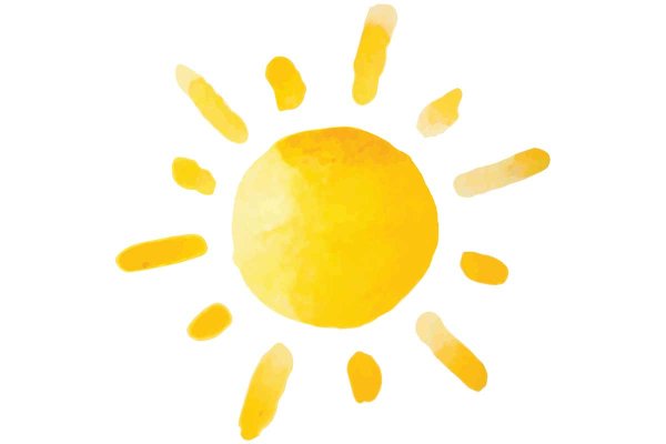 Солнце рисунок