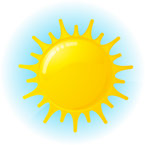 Карточка солнце