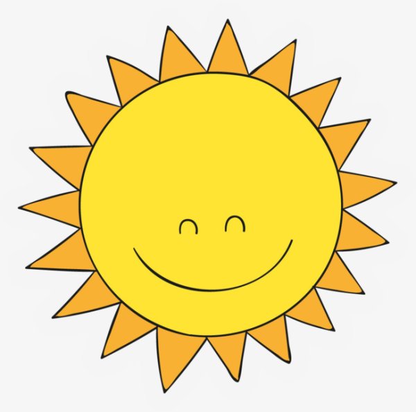 Карточка солнышко