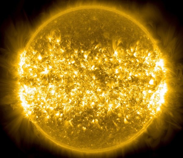 Сияние солнца