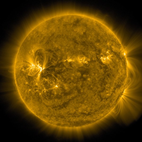 Солнце фото