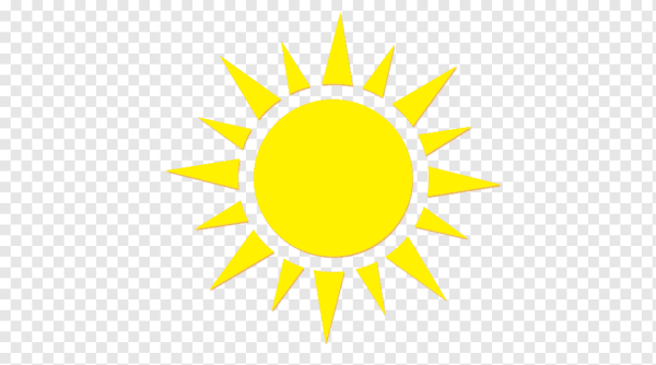 Аппликация солнышко с лучиками